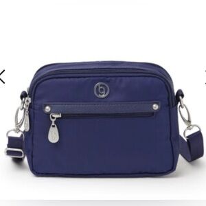 Brand New Baggallini Navy Blue or Turquoise Crossbody Hand Bag Purse